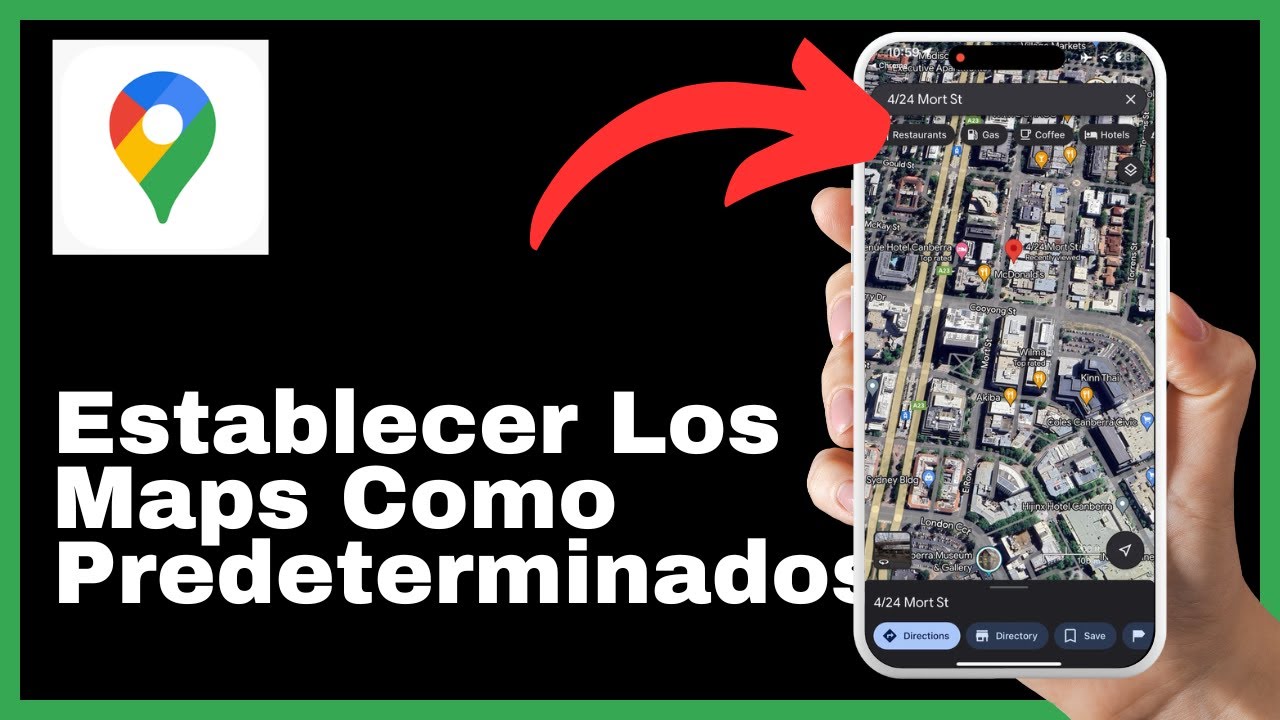 Cómo Hacer de Google Maps El Mapa Predeterminado en iPhone