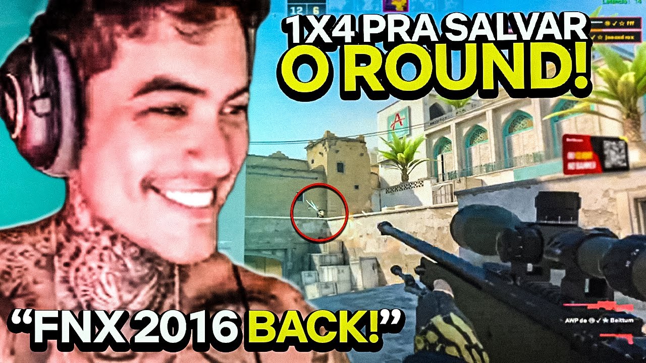 FNX VOLTOU um ABSURDO pro CS EM 2026! e FALLEN NÃO ACREDITA EM CLUTCH de YEKENDAR!