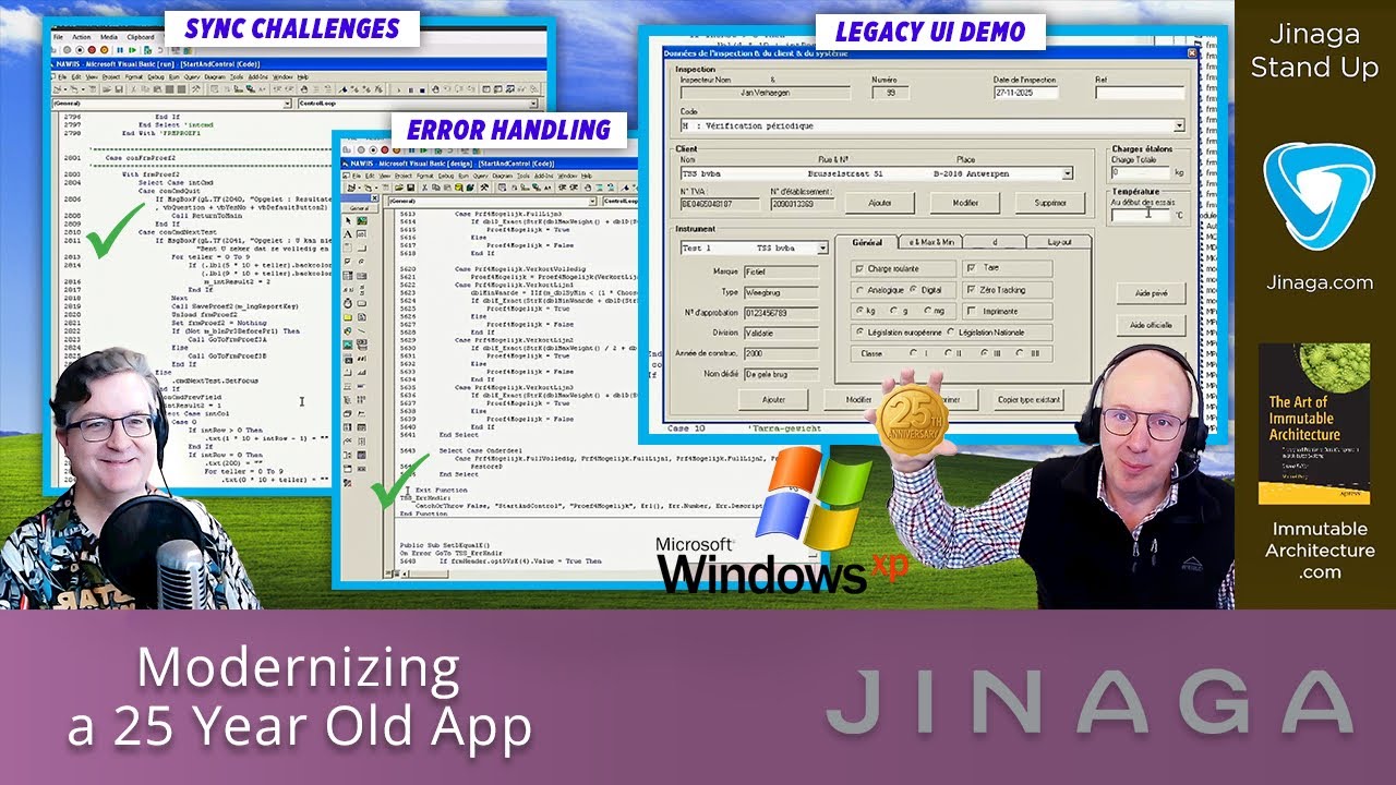 Modernizing a 25 Year Old App