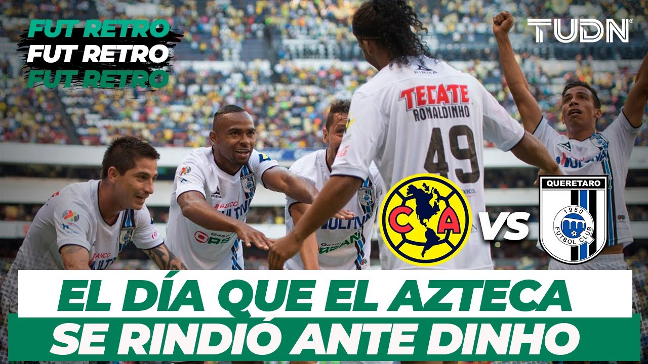Futbol Retro: La magia de 'Dinho' I Am&eacute;rica 0-4 Quer&eacute;taro - CL 2015 I TUDN