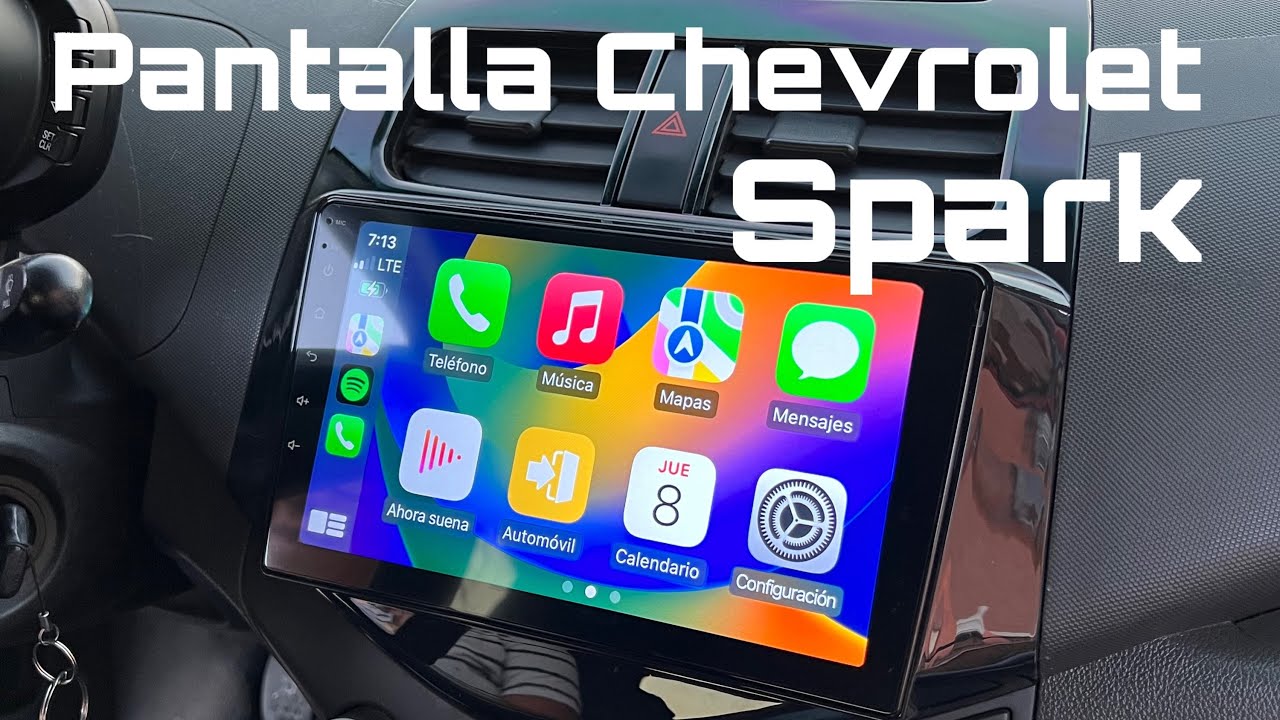Instalación pantalla android Chevrolet Spark 13-17 DERICAR