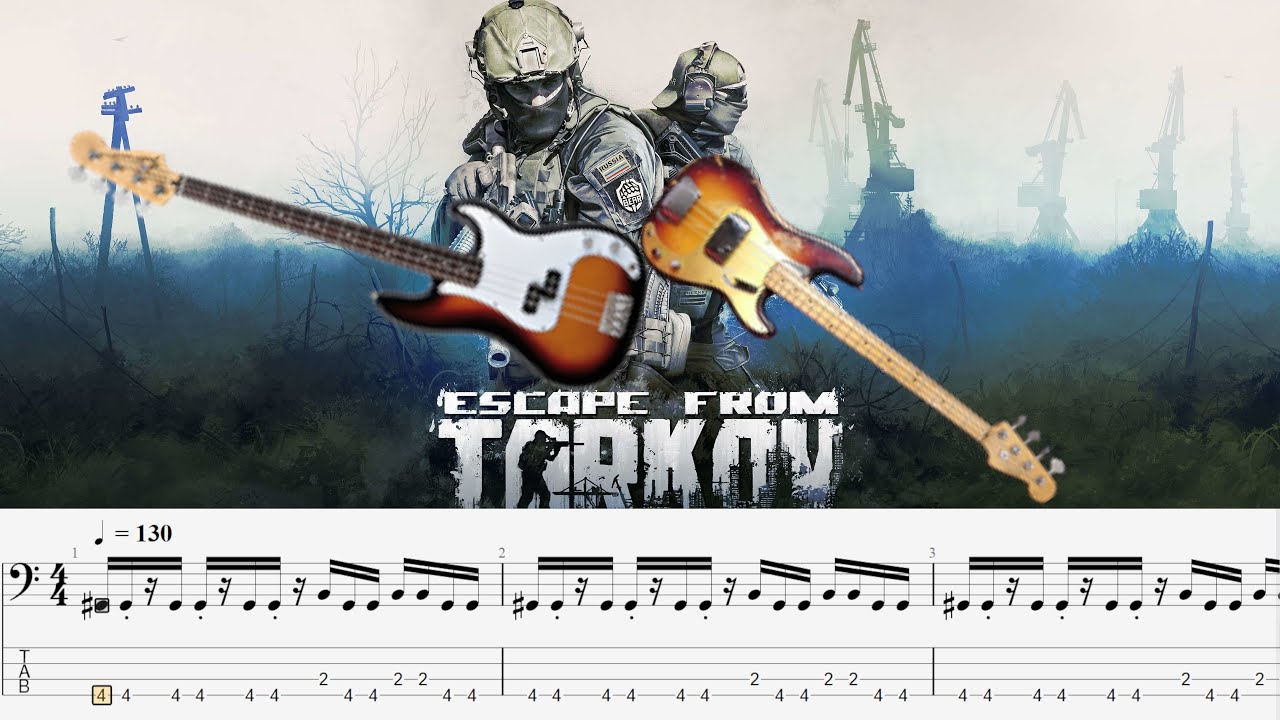 Escape From Tarkov Geneburn - Left Behind Bass Tab/Cover