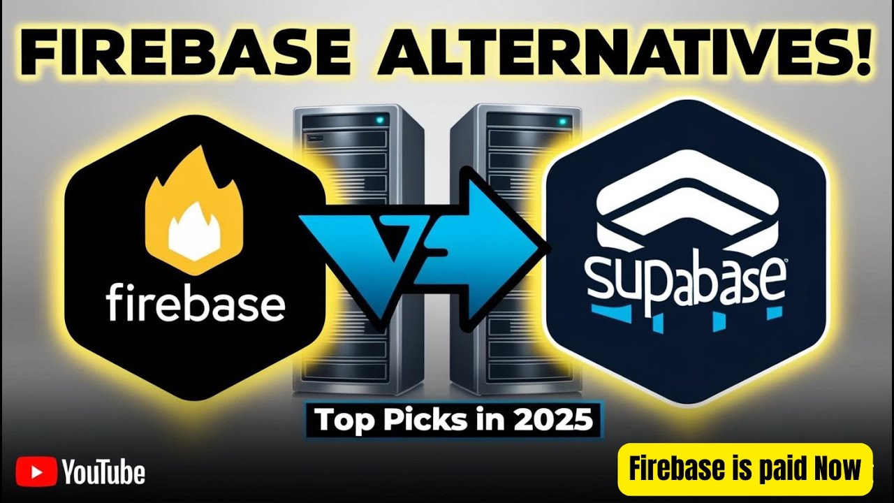 Top Firebase Cloud Storage Alternatives #firebase #supabase #fluttertutorial #dart