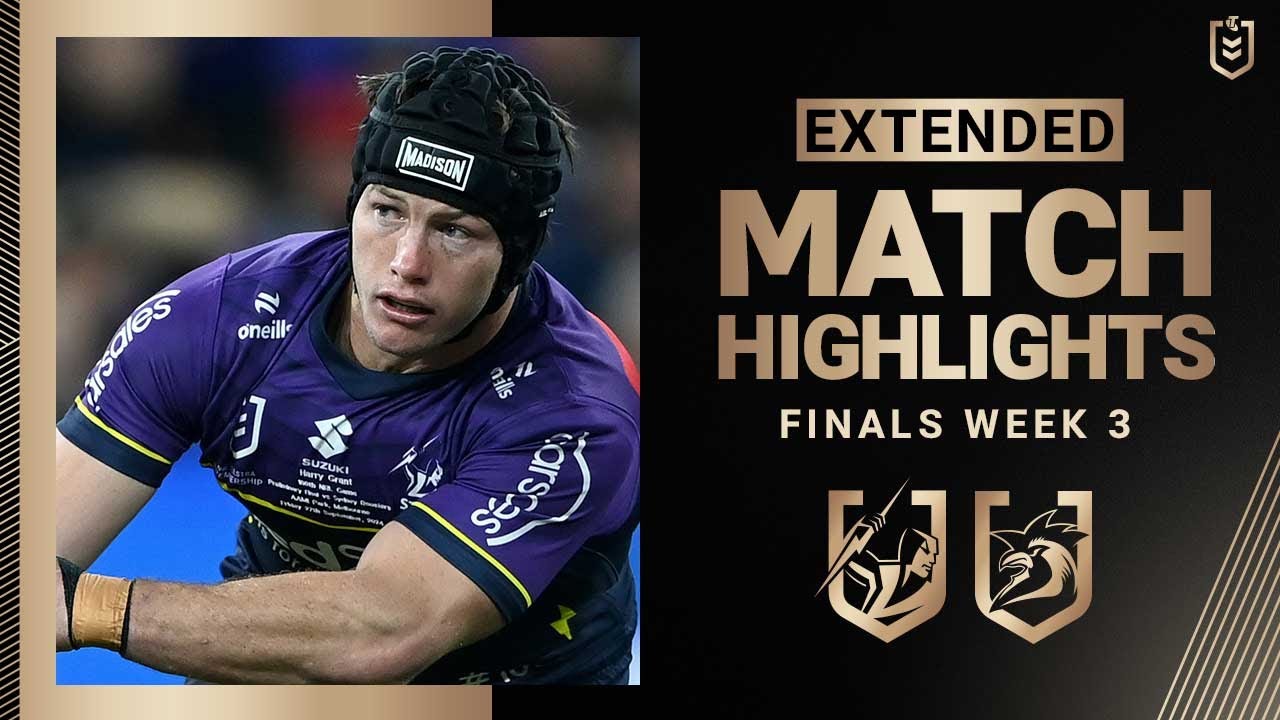 NRL Highlights | NRL 2024 | Storm v Roosters | Extended Match Highlights