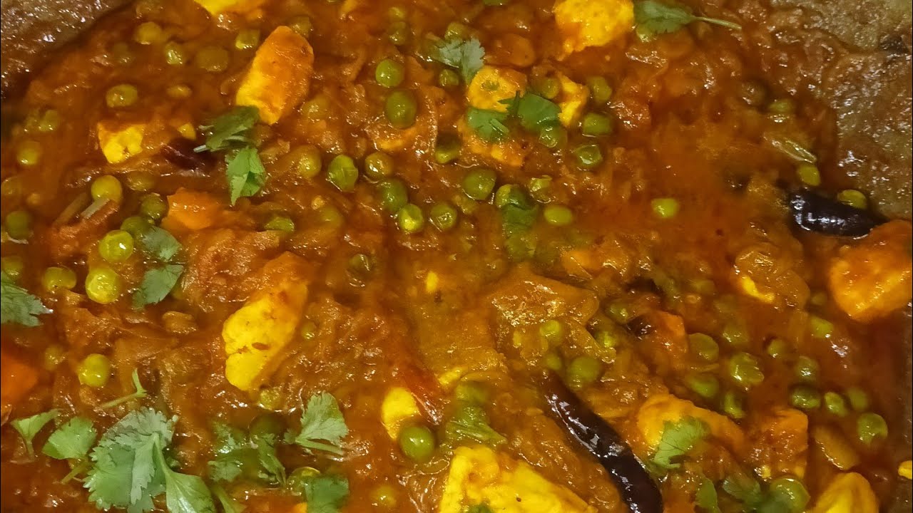Matar paneer | घर पर बनाएं एकदम रेस्टोरेंट जैसा मटर पनीर | matar paneer recipe 😋🙏