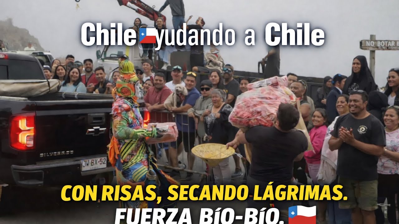 Con Risas Secando Lágrimas,  Show  para ayudar a familias que perdieron sus casas.  🇨🇱 Biobio