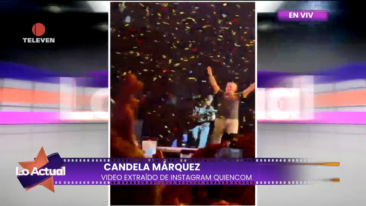 Candela Márquez reaccionó al beso de Alejandro Sanz con Stephanie Cayo - Lo Actual 04/03/26