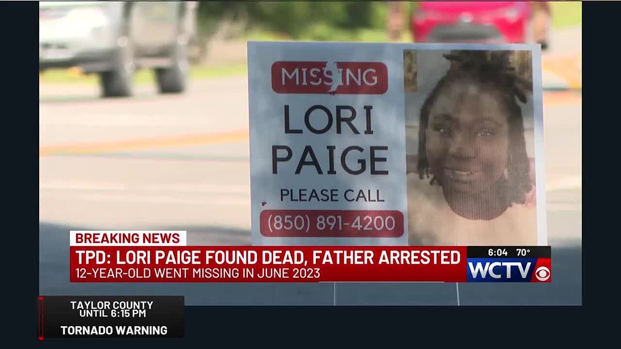 TPD: Lori Paige found dead, father arrested in connection to her death after nearly two-year sear...