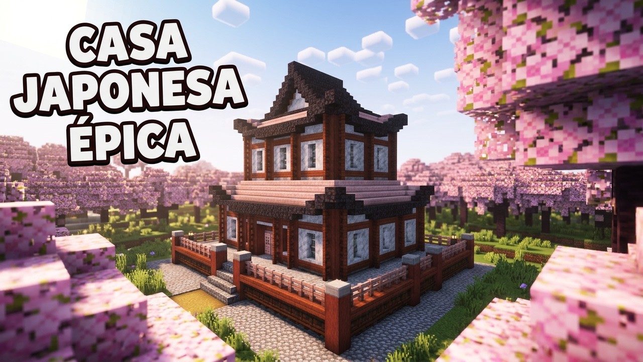Cómo Hacer una CASA JAPONESA en Minecraft: Tutorial Paso a Paso (2025)
