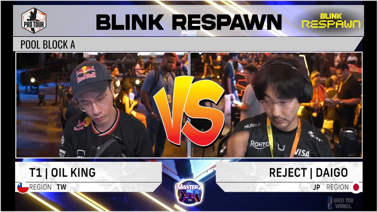 Blink Respawn - CPT 2025 POOL // DAIGO UMEHARA (ryu) VS OIL KING (terry) High level gameplay