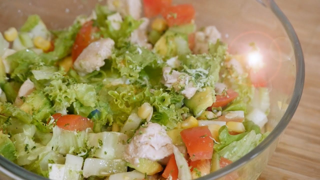 How to Prepare Dietetic Plate for the Lunch- CocinaTv By Juan Gonzalo Angel