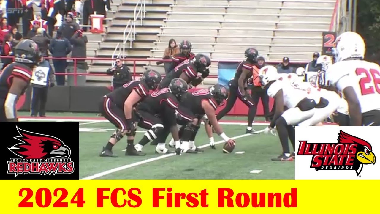 #12 Illinois State vs Southeast Missouri State Football Game Highlights, 2024 FCS First Round
