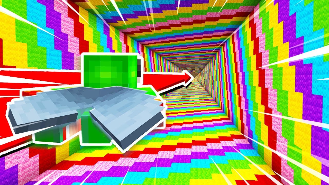 WORLD'S LONGEST RAINBOW TUNNEL!