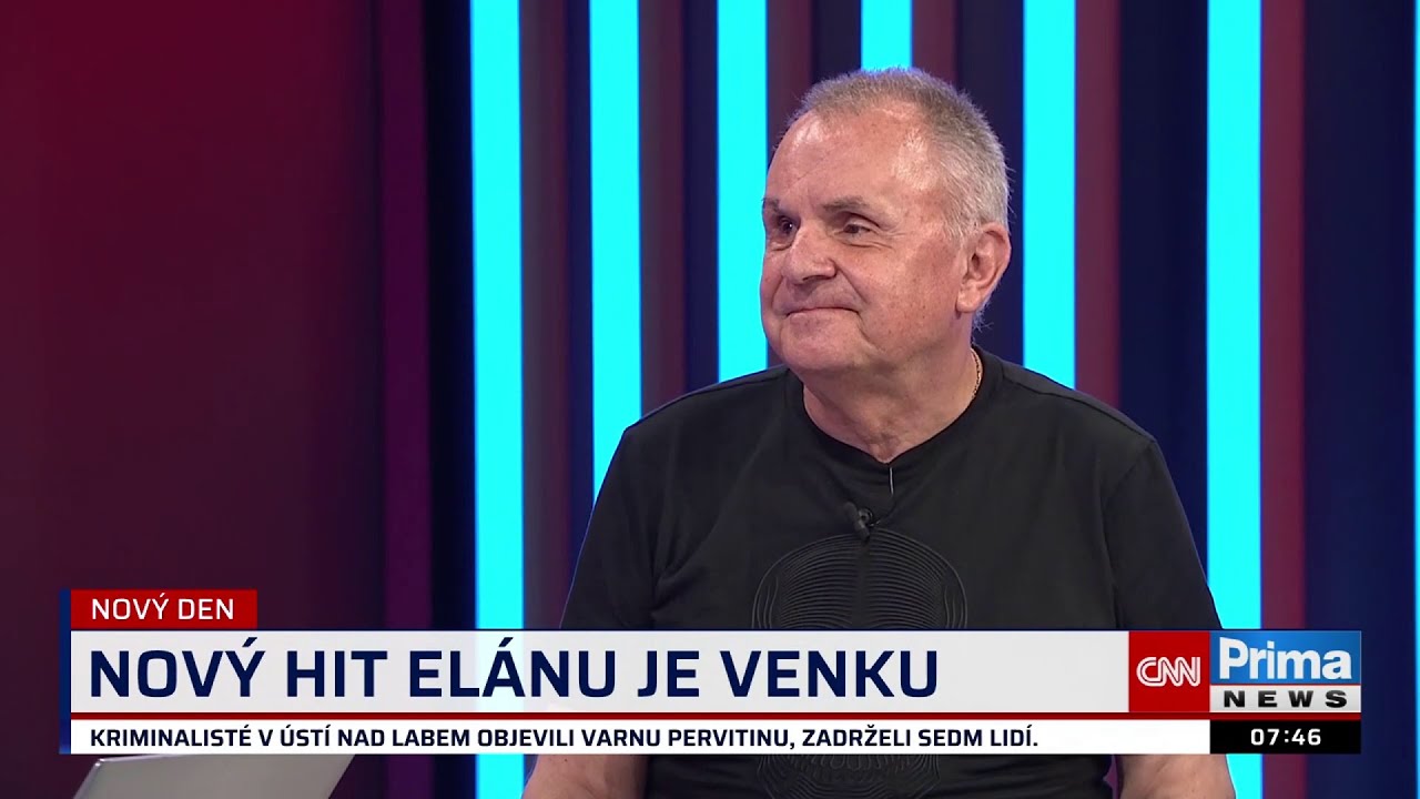 ELÁN - Nový hit je vonku (Nový den, CNN Prima News, 2025)
