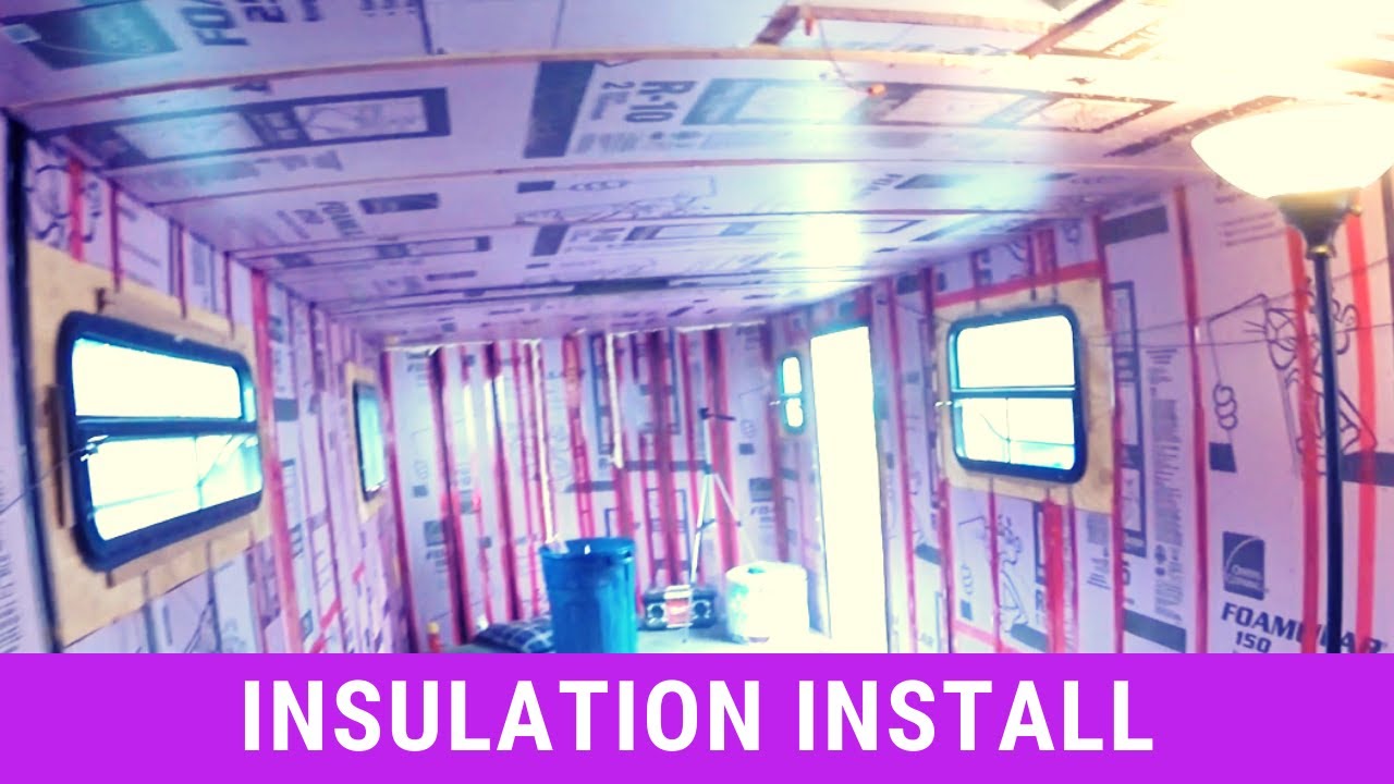 Cargo Trailer Conversion || Insulation Installation