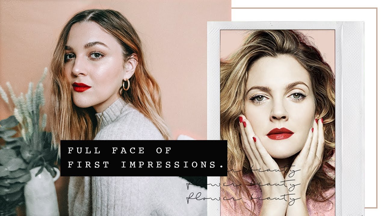 FULL FACE OF FIRST IMPRESSIONS | FLOWER BEAUTY | I Covet Thee