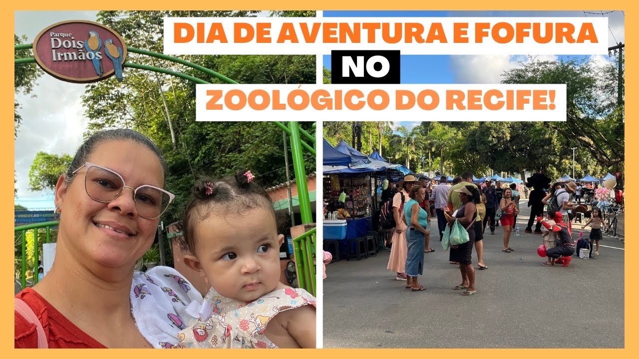 Domingo no Zoológico de Dois Irmãos 🐒🌳 | Passeio em Recife - Pernambuco