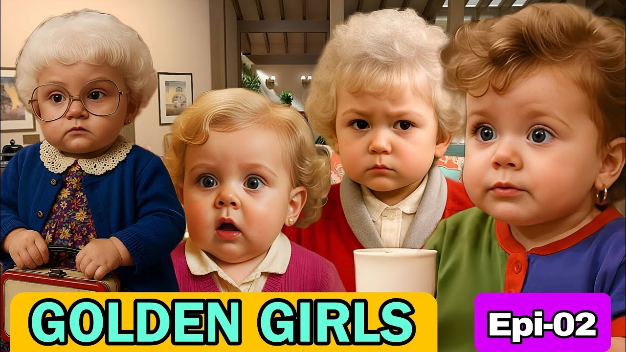GOLDEN GIRLS BABY VERSION 😍THE GOLDEN GIRLS FUNNIEST MOMENTS IN BABY  VERSION PART 3