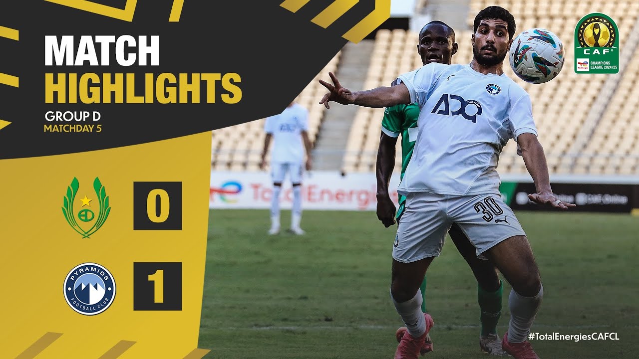 HIGHLIGHTS | GD Sagrada Esperan&ccedil;a 🆚 Pyramids FC | Matchday 5 | 2024/25 #TotalEnergiesCAFCL