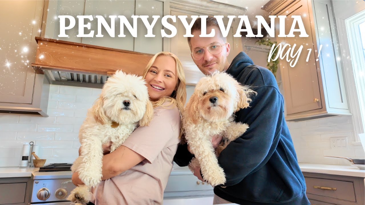 PENNSYLVANIA VLOG 🇺🇸✨ DAY 1 | House Tour, Target & Settling In!