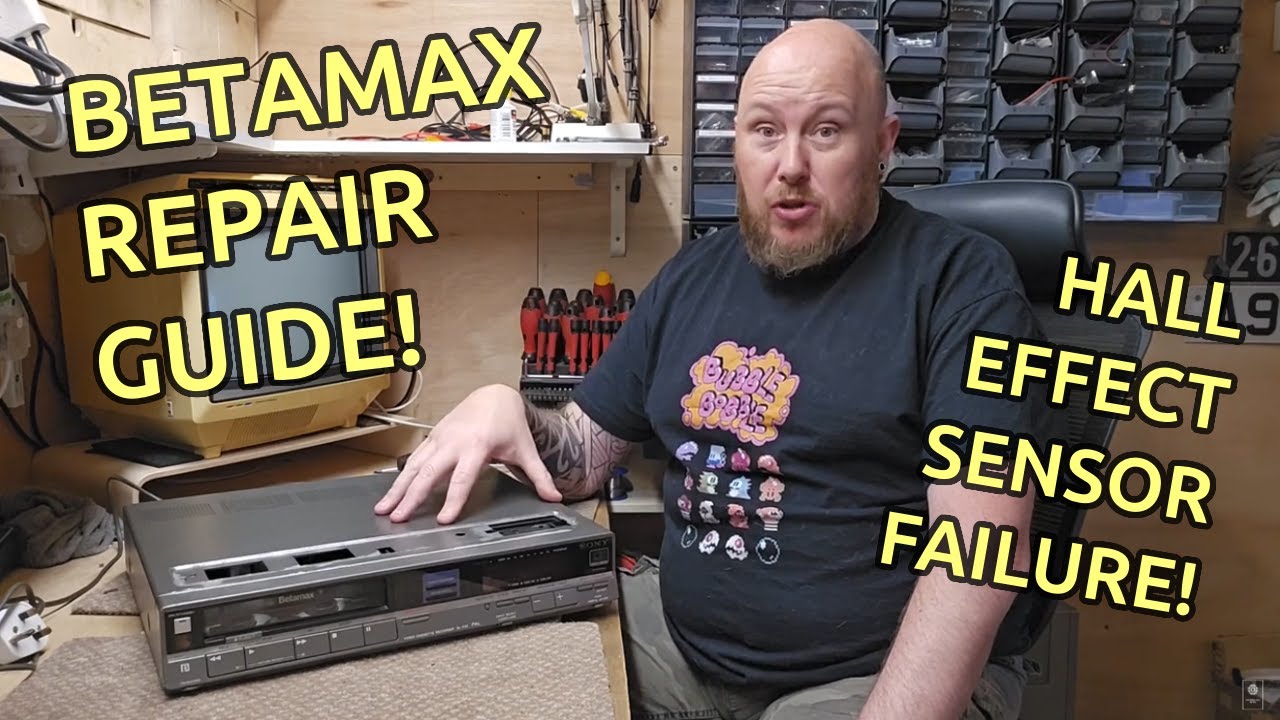 Sony Betamax hall effect sensor full repair guide