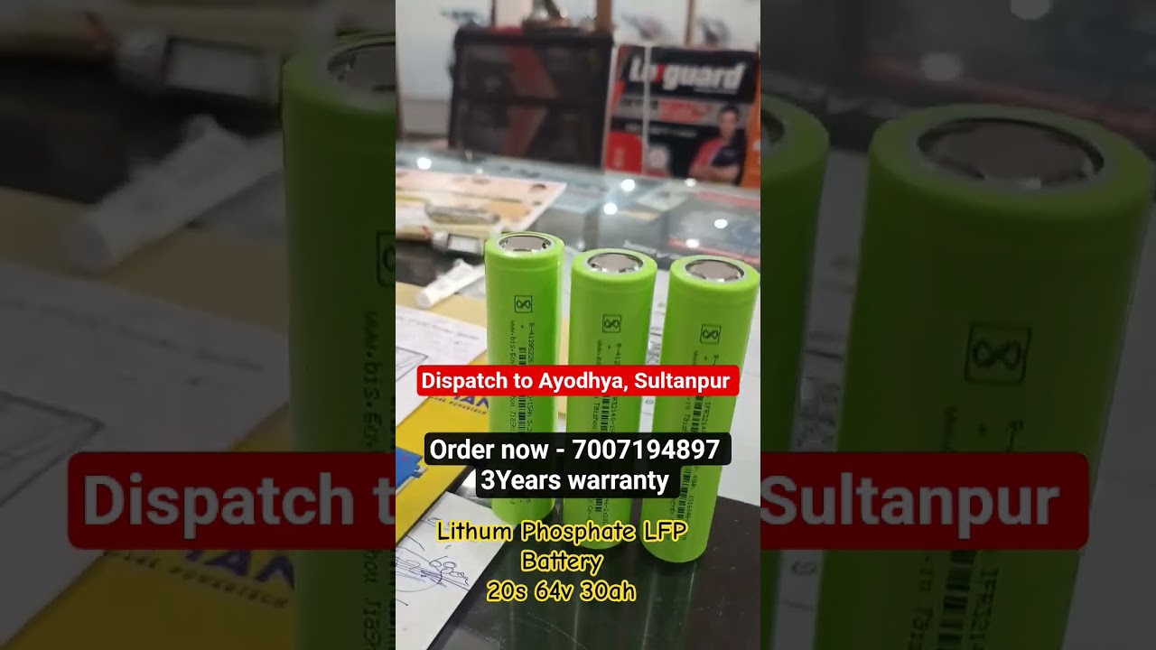 Order Dispatch tAyodhya | 60v 30ah LFP Battery | safest Battery 