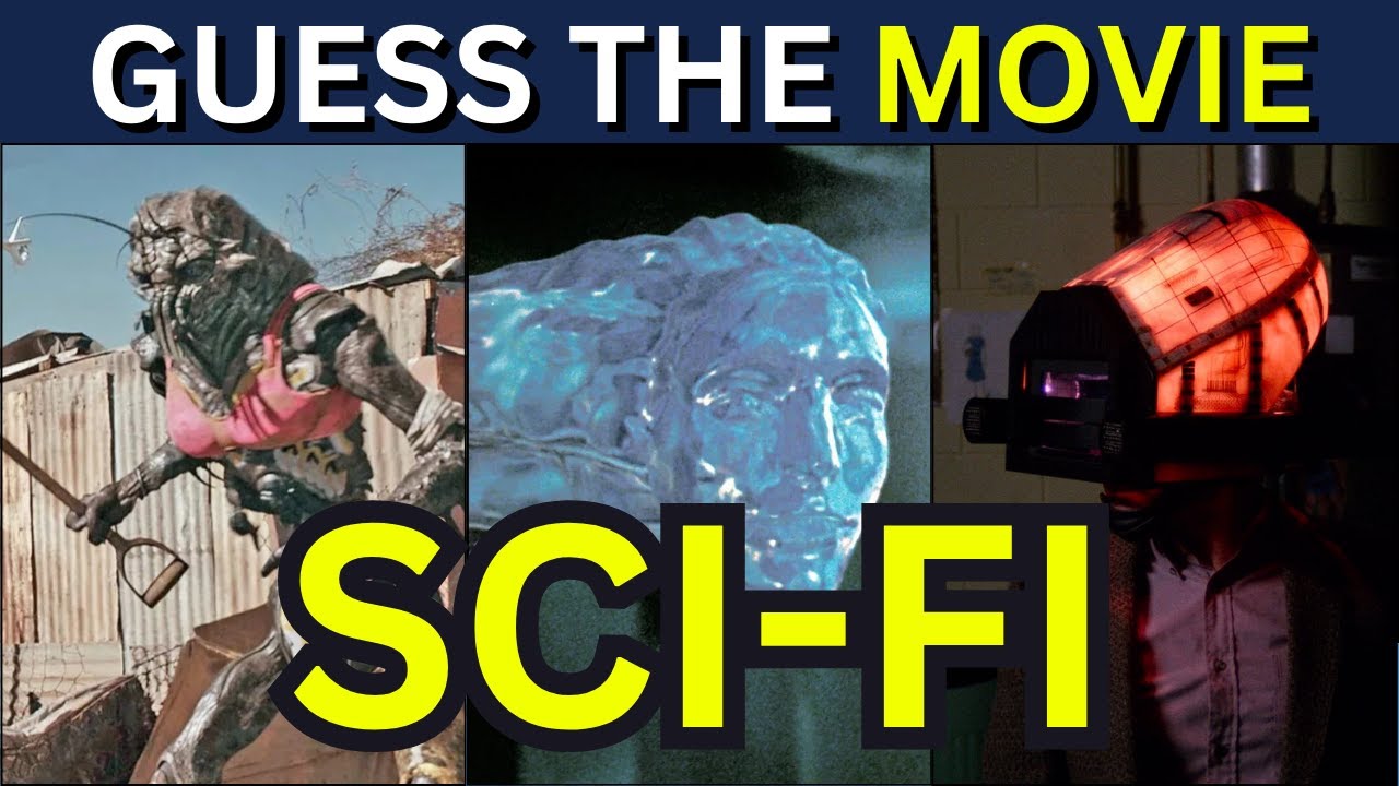 Guess the Sci-Fi Film from a Single Photo | 50 Movie Quiz Challenge