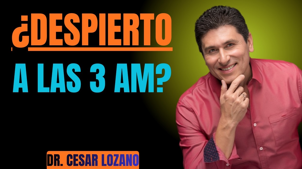 El cortisol alto te despierta a las 3 a. m. – Haz esto para volver a dormirte | Dr. Cesar Lozano