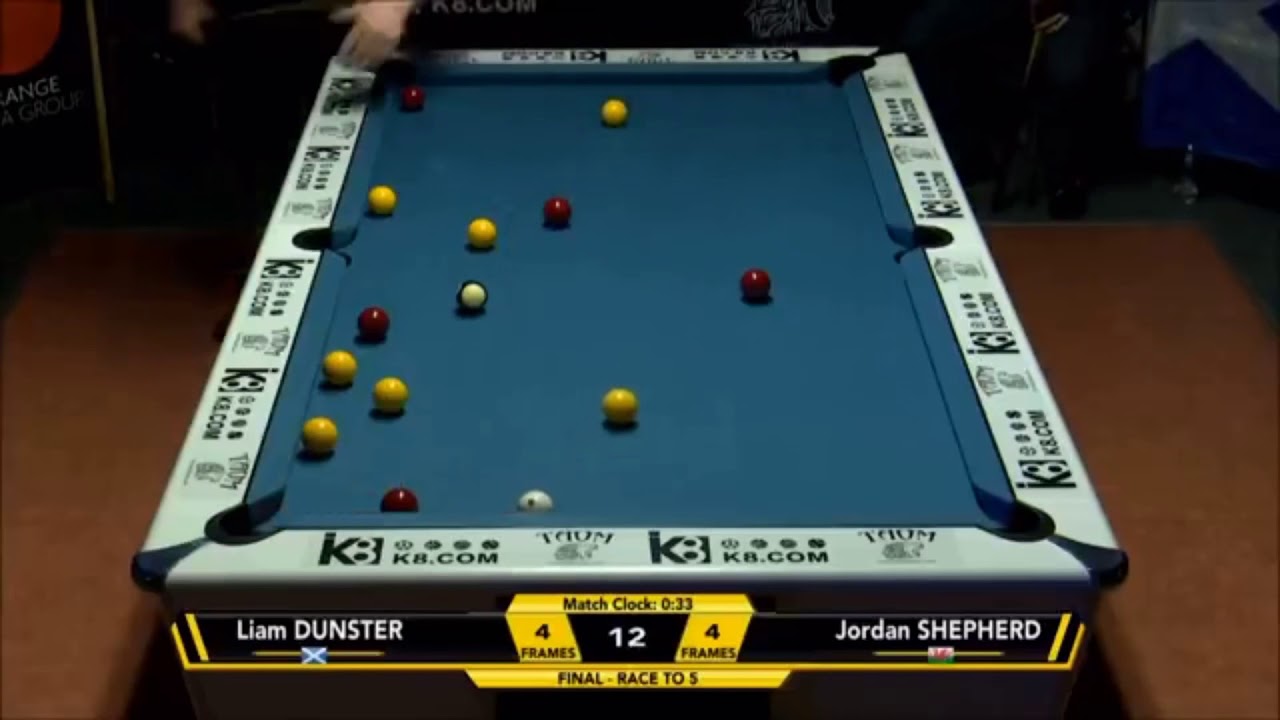 Shootout Pool Incredible Clearance by Jordan Shepherd