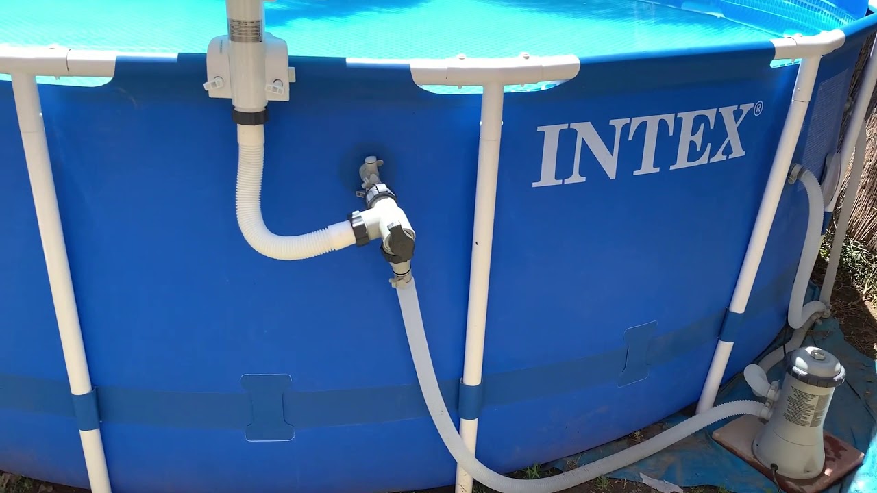 Intex Above the Ground Pool Waterfall