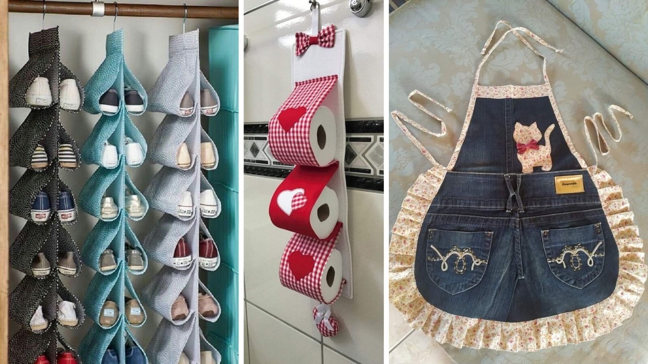 ✅ iDEAS de MANUALIDADES con RETAZOS de TELA qué tu misma puedes HACER EN CASA dando una NUEVA VIDA