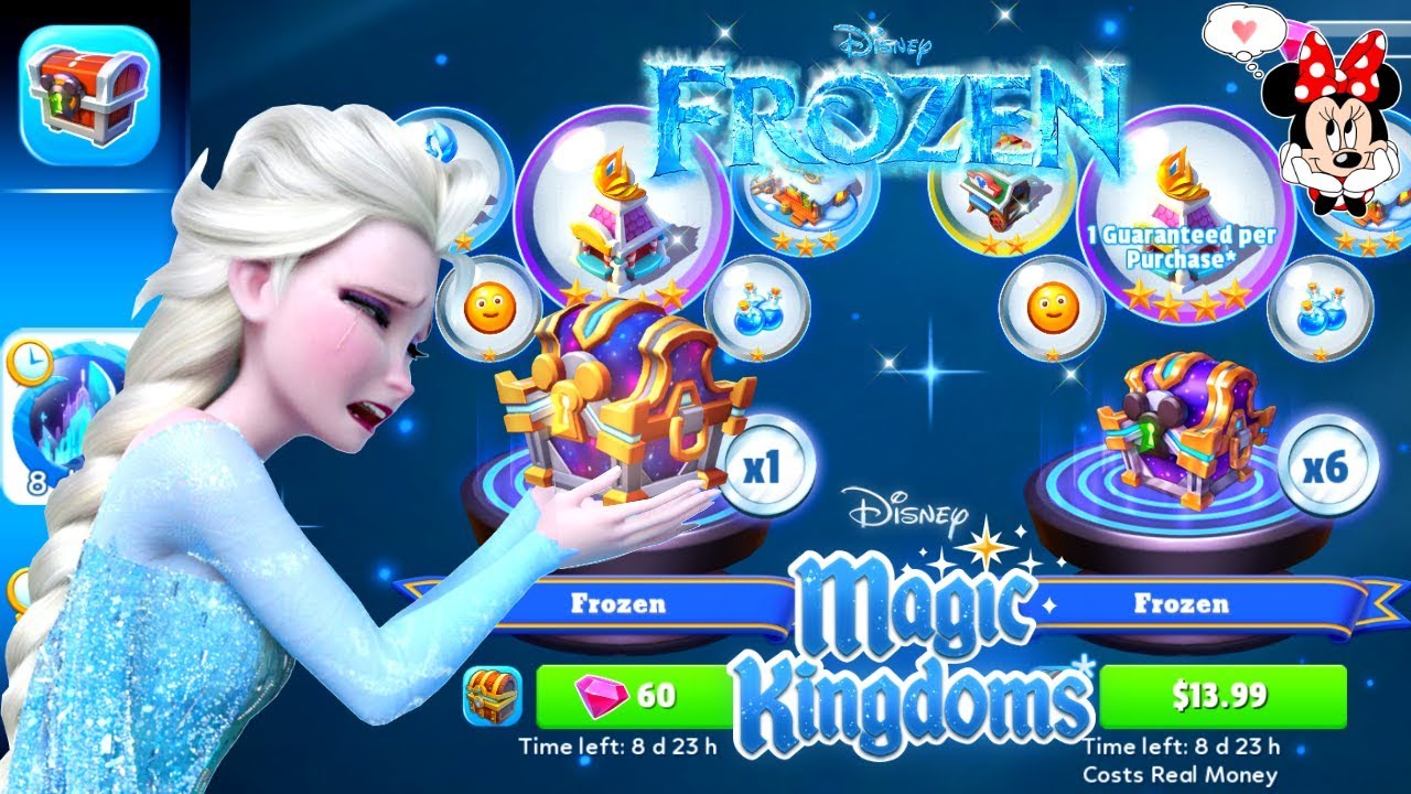WORST LEGENDARY CHEST PACK EVER 😭 Frozen 2 Disney Magic Kingdoms | Gameplay Walkthrough Ep.535