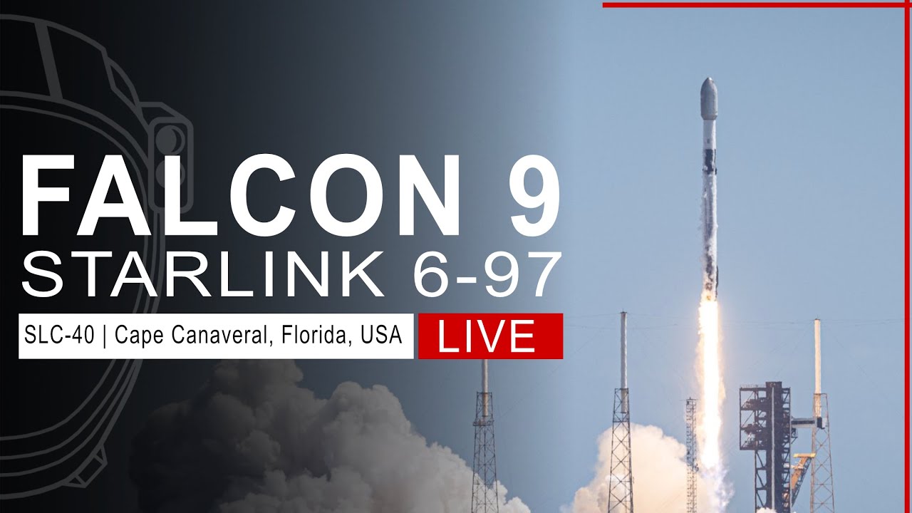 SpaceX Launches Starlink 6-97 Mission from Cape Canaveral, Florida