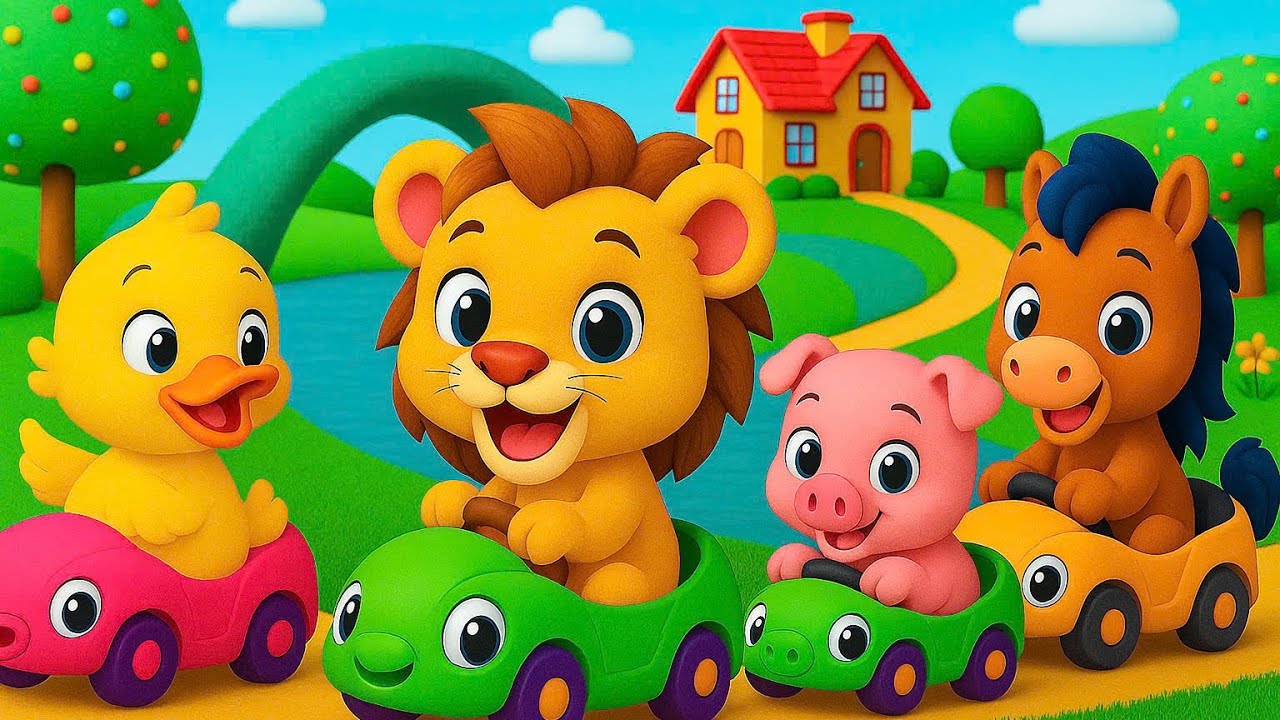 🌟🎉🦁🎶SONG LITTLE LION CUB  The Happy Penguin 🎶🌼✨#song #music