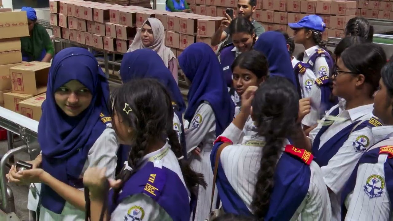 PRAN Dairy Factory Visit || Navy Anchorage School & College