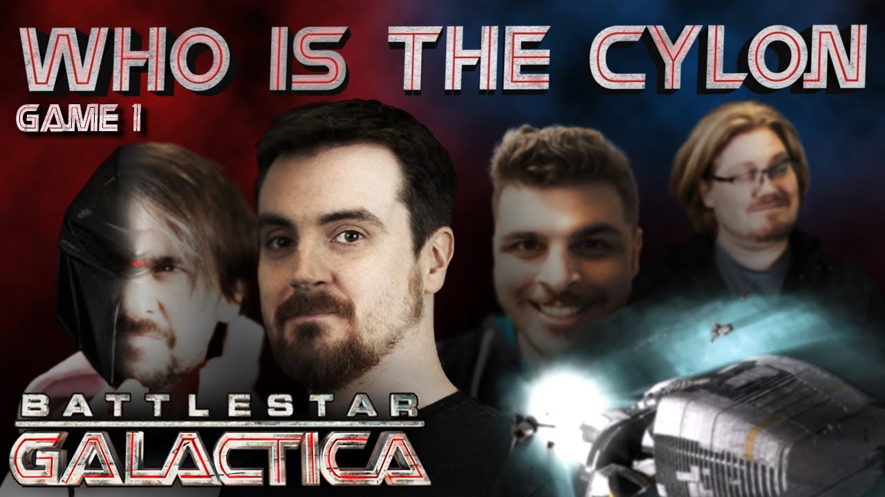 WHO IS THE CYLON GAME 1! | Battlestar Galactica Board Game | Ben, Lewis, Duncan, Rythian & Daltos