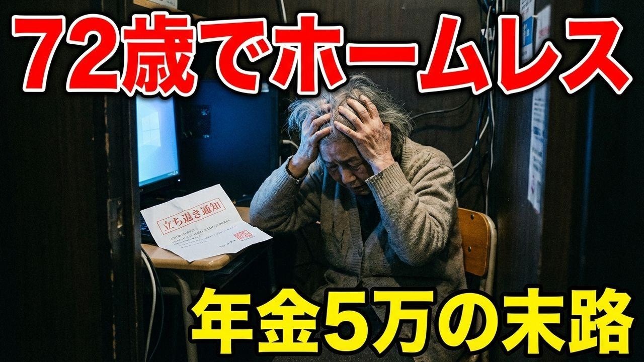 年金5万、家ナシ。72歳女性が放り出された残酷な末路