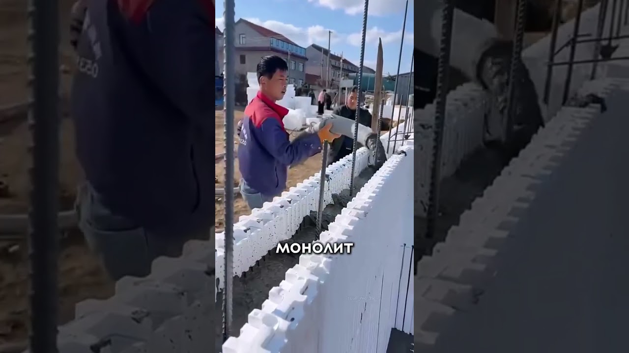 Дом из дешевого пенопласта