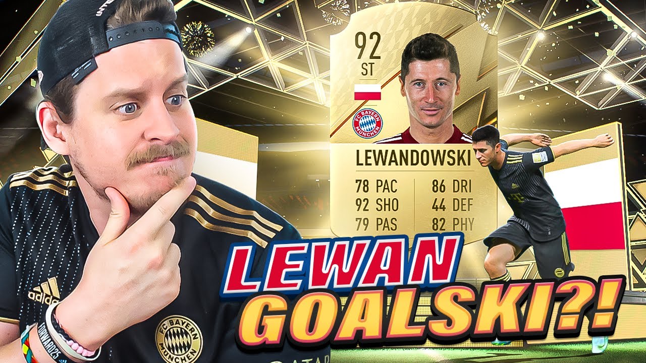 IS HE GOOD IN FIFA 22?! 92 LEWANDOWSKI PLAYER REVIEW! FIFA 22 Ultimate Team