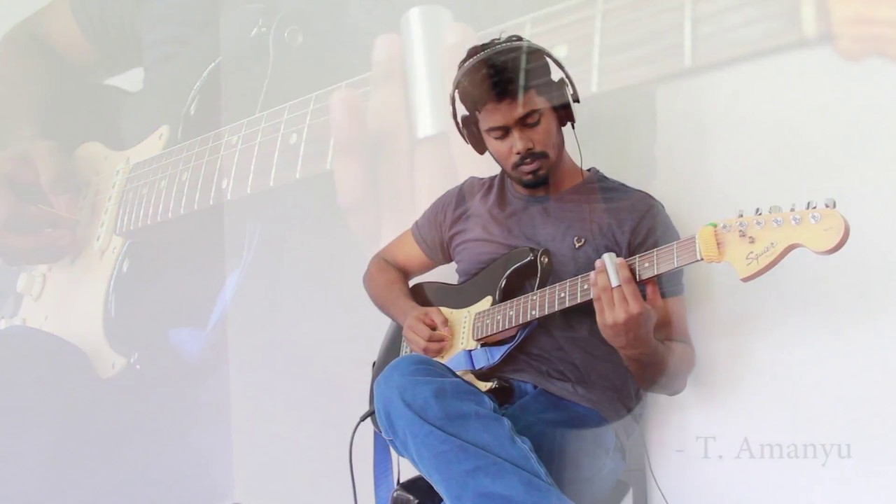 Slide Guitar Instrumental Cover | Thendral Vanthu Theendum pothu | T. Amanyu