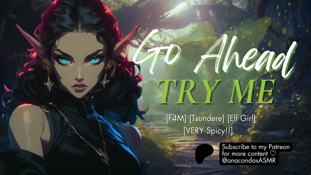[F4M] [VERY SPICY!!] Bratty Tsundere Elf Mage Needs an Adventurer For Her Quest