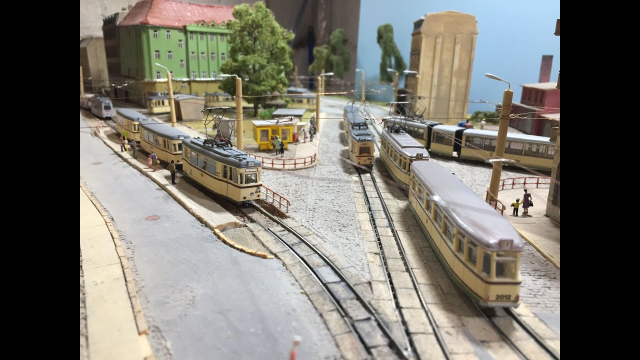 Dresdner ET 54, ET 57, T4-62 und G4-61 aus Werdau und Gotha und deren Modellduplikate in 1:120