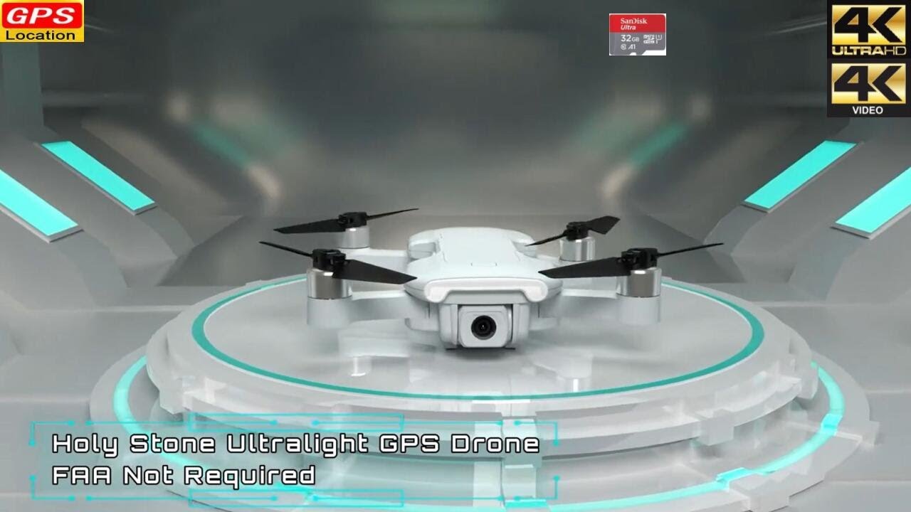 Holy Stone HS510 GPS 4K-Video Drone &ndash; First Promo Video !