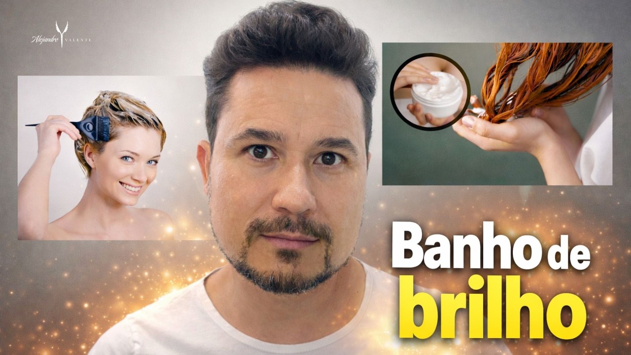 O que é banho de brilho? Correto