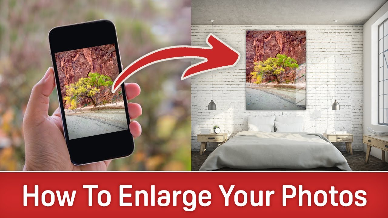 How to Enlarge Your Photos for Print- 3 Ways to Upscale without loosing resolution!