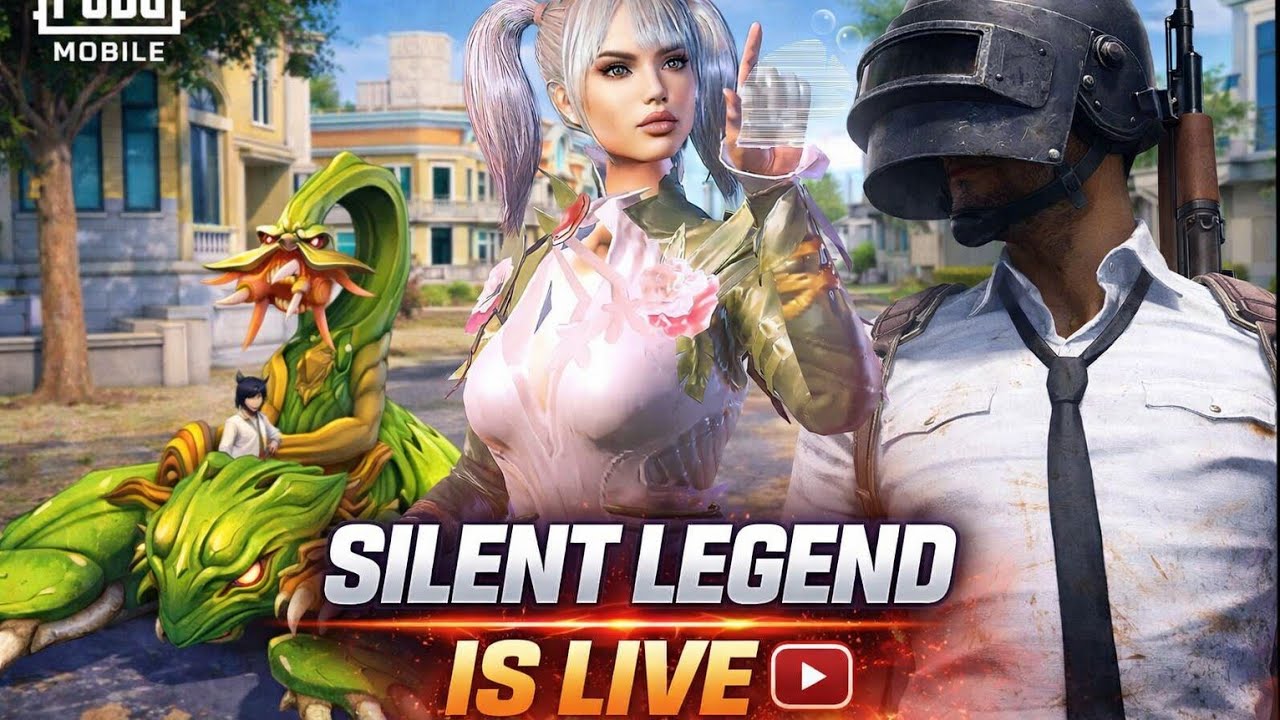 Silent is Live 🔴 | PUBG MOBILE Update 4.2 | Full Rush Gameplay 🔥