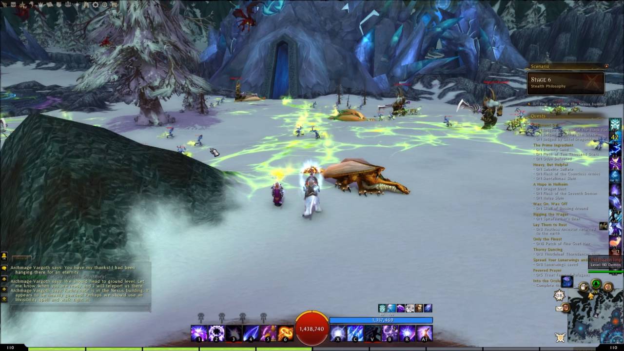 Archmage Vargoth is a pretty shit wizard