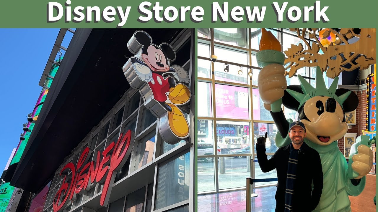 Disney Store - New York Tour (4K)