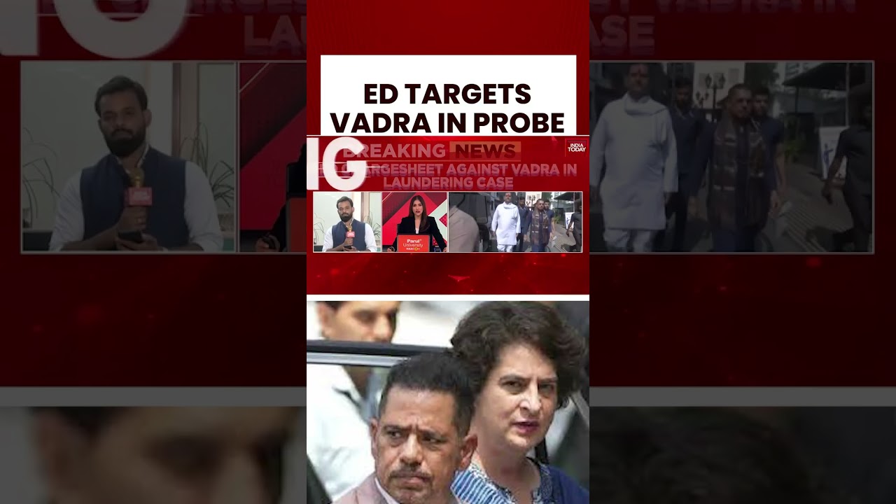 ED Files Money Laundering Charge Sheet Against Robert Vadra In Case Linked To Sanjay Bhandari