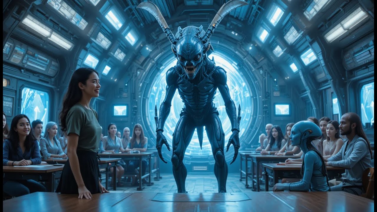 A Killer Walked Into Class—But the Human Deathworlder Laughed Instead | HFY | A Short Sci-fi Story